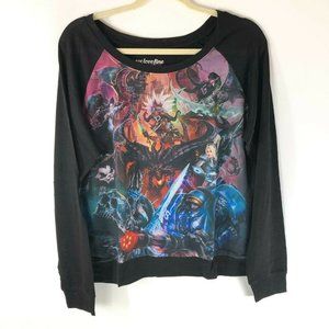 WeLoveFine Womens Heroes of the Storm Top XL